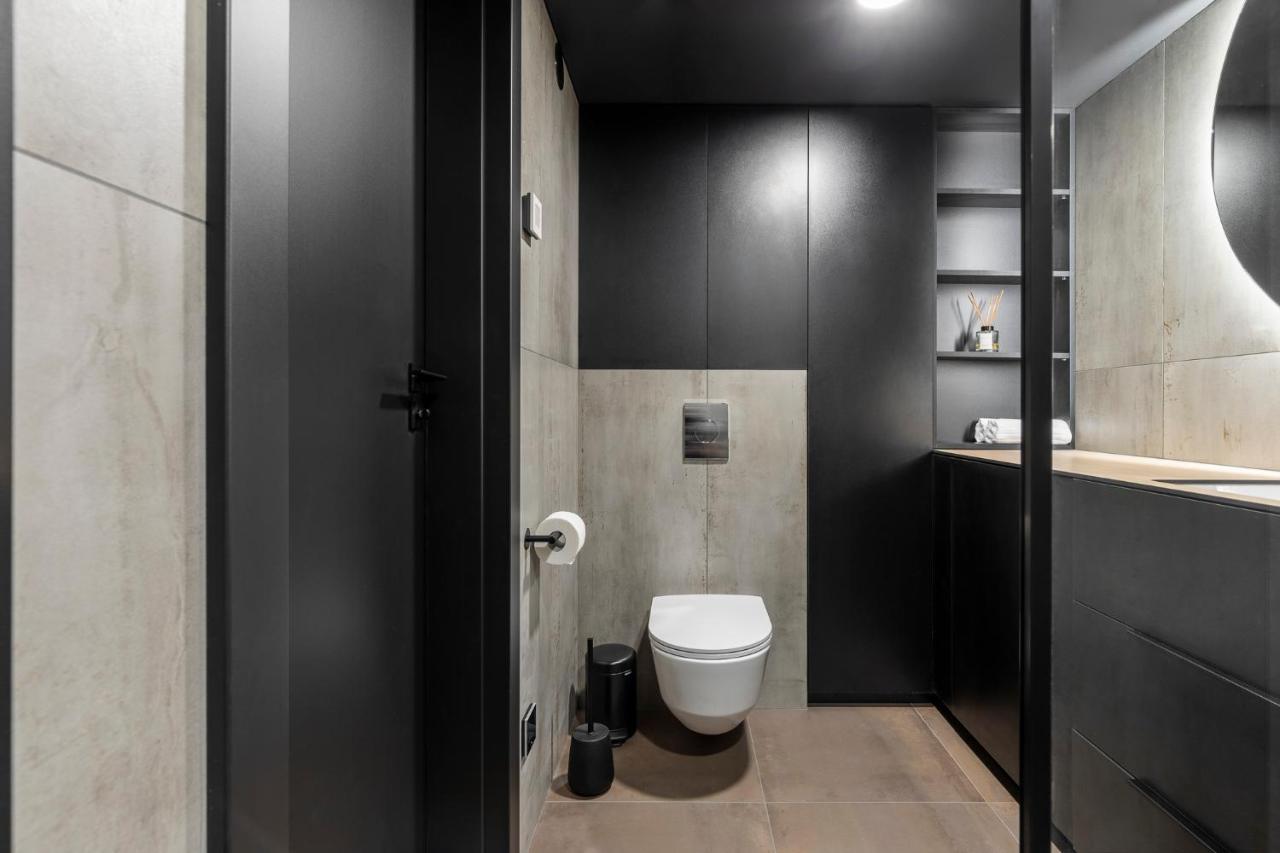 Stylish Loft With Terrace Paupys, Old Town Apartman VNO Kültér fotó