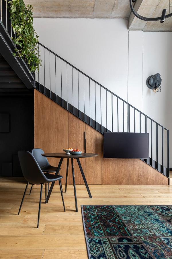 Stylish Loft With Terrace Paupys, Old Town Apartman VNO Kültér fotó