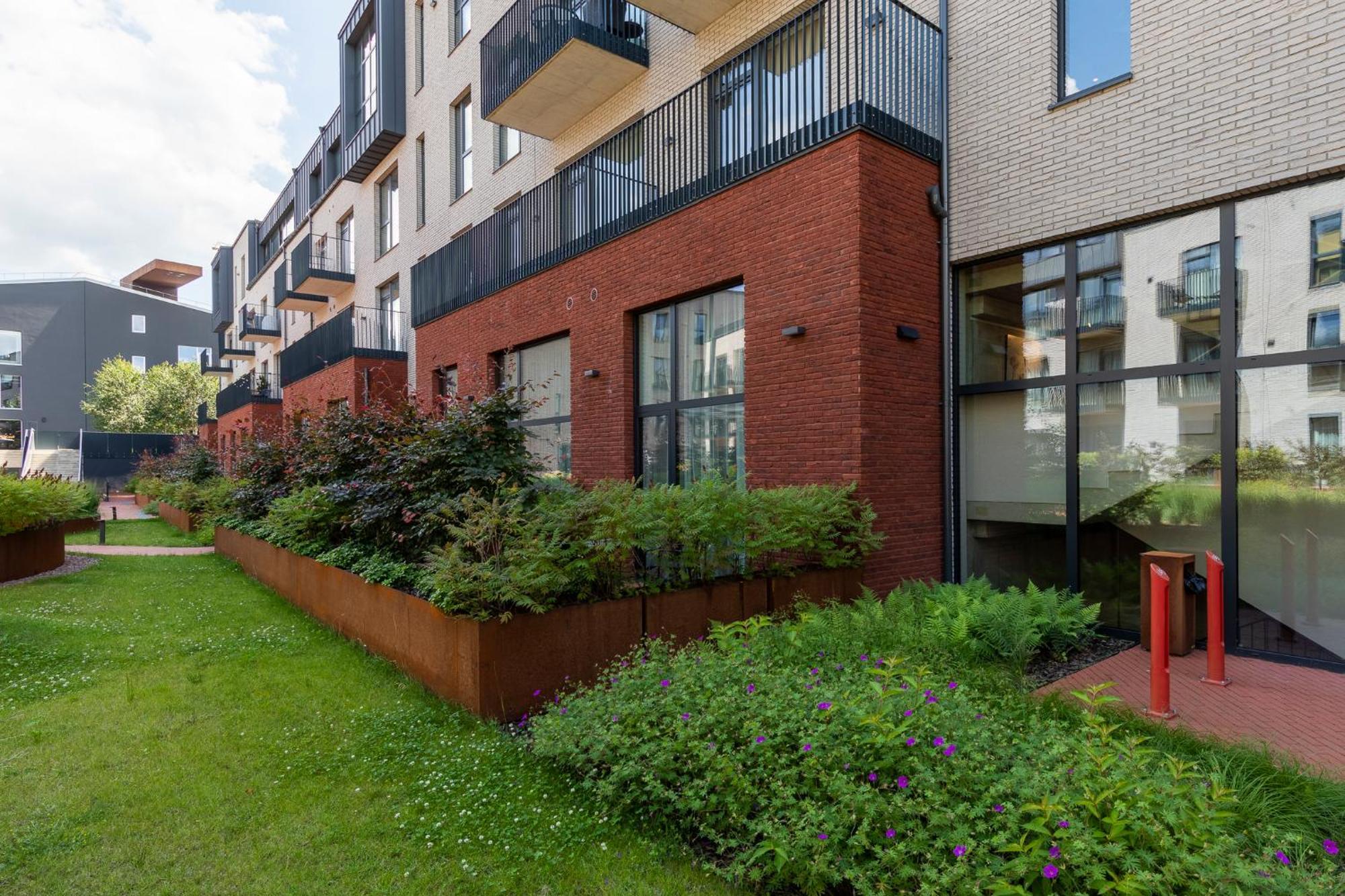 Stylish Loft With Terrace Paupys, Old Town Apartman VNO Kültér fotó